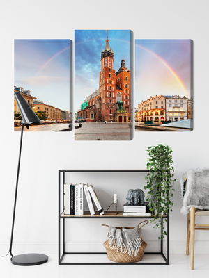 Ljuddämpande tavla - St. mary's basilica in Kraków