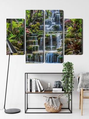 Ljuddämpande tavla - Thai waterfall