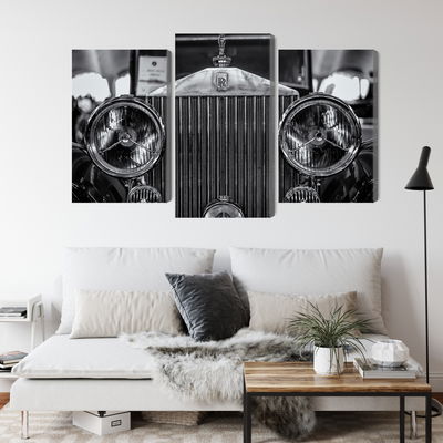 Ljuddämpande tavla - Rolls royce up close