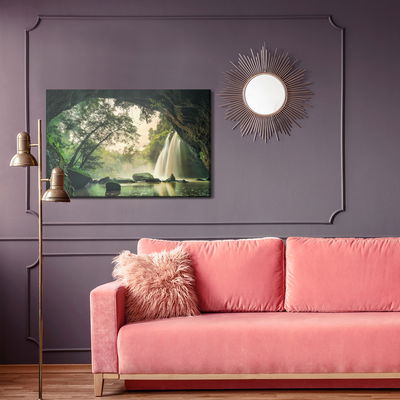 Ljuddämpande tavla - Waterfall in the khao yai