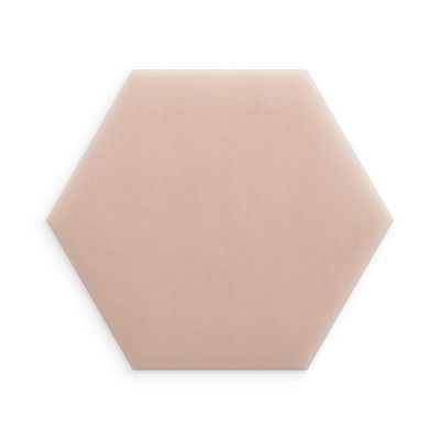 Sekskantet lydabsorber - fløjl