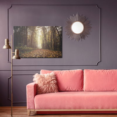 Ljuddämpande tavla - Autumn forest