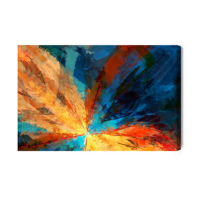 Ljuddämpande tavla - Abstract color variation