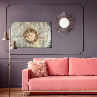 Ljuddämpande tavla - Dandelion close up