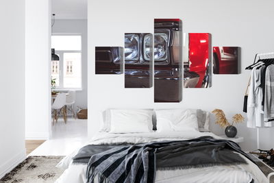 Ljuddämpande tavla - Headlight on an old car