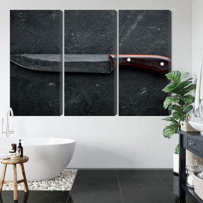 Ljuddämpande tavla - Old kitchen knife