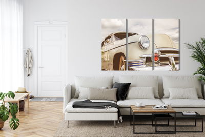 Ljuddämpande tavla - American car from the 1950s