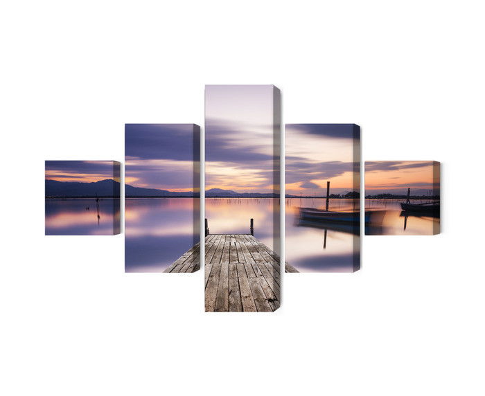 Ljuddämpande tavla - Sunset view