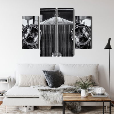 Ljuddämpande tavla - Rolls royce up close