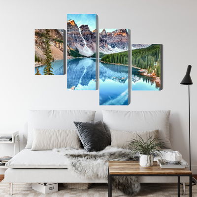 Ljuddämpande tavla - Moraine Lake in banff