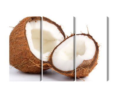 Ljuddämpande tavla - Coconut halves