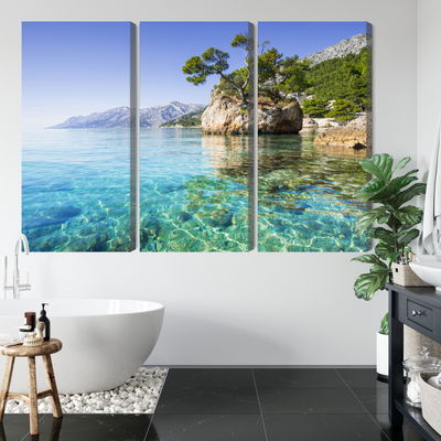 Ljuddämpande tavla - Makarska riviera in Croatia