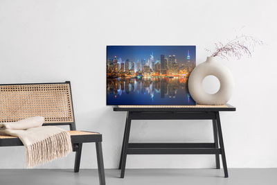 Ljuddämpande tavla - Manhattan by night