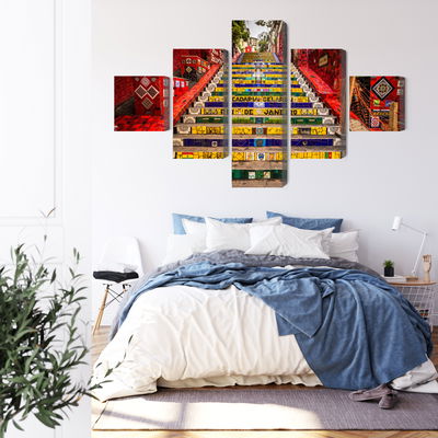 Ljuddämpande tavla - Selaron stairs