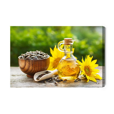 Ljuddämpande tavla - Natural sunflower oil