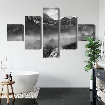 Ljuddämpande tavla - Hala gasienicowa in black