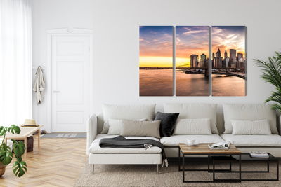 Ljuddämpande tavla - Panorama of the brooklyn