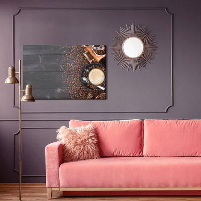 Ljuddämpande tavla - Black cup of coffee