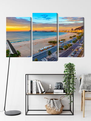 Ljuddämpande tavla - Sunrise view of copacabana