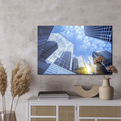 Ljuddämpande tavla - Skyscrapers, hong kong