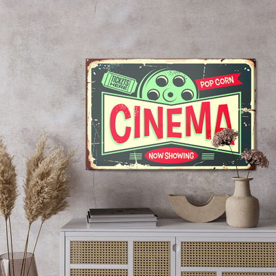 Ljuddämpande tavla - Retro cinema subtitles