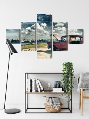 Ljuddämpande tavla - Panoramic view of havana