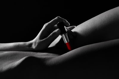 Ljuddämpande tavla - Woman with lipstick