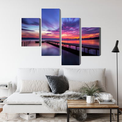 Ljuddämpande tavla - Great sunset