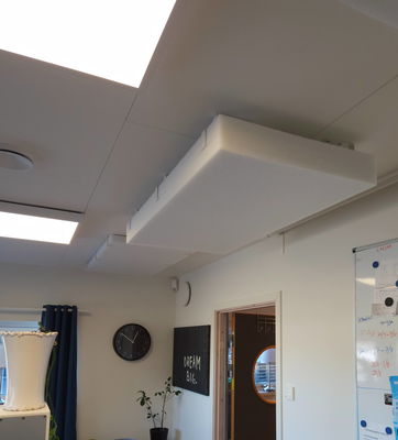 Ljudabsorbering till tak - PES ceiling Deep Absorb