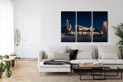 Ljuddämpande tavla - Kraków's cloth hall and st.