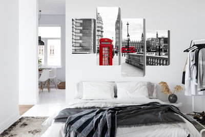 Ljuddämpande tavla - London telephone booth