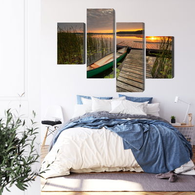 Ljuddämpande tavla - Summer sunrise