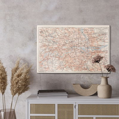 Ljuddämpande tavla - Map of London