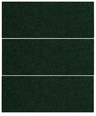 Ljudabsorbent till vägg - Wall 3-parts one liggande