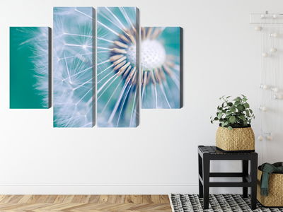 Ljuddämpande tavla - Dandelion on a macro scale