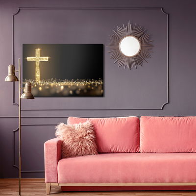 Ljuddämpande tavla - The golden cross