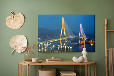 Ljuddämpande tavla - Busan harbor bridge