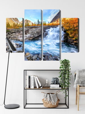 Ljuddämpande tavla - Autumn landscape