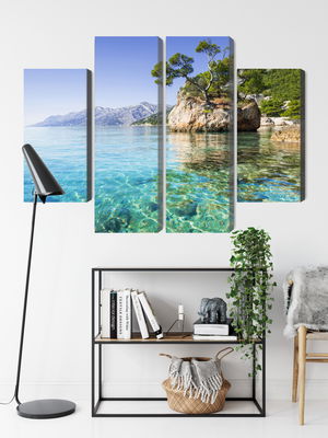 Ljuddämpande tavla - Makarska riviera in Croatia