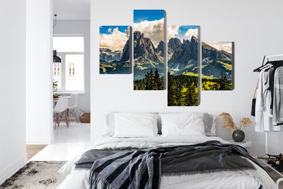 Ljuddämpande tavla - View of the italian