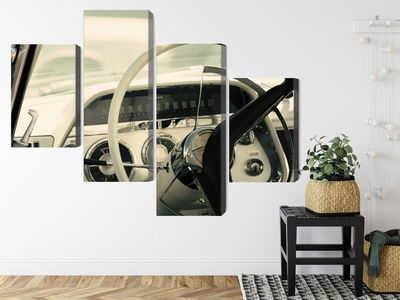 Ljuddämpande tavla - The interior