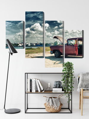 Ljuddämpande tavla - Panoramic view of havana