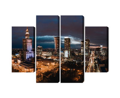 Ljuddämpande tavla - Panorama of the center