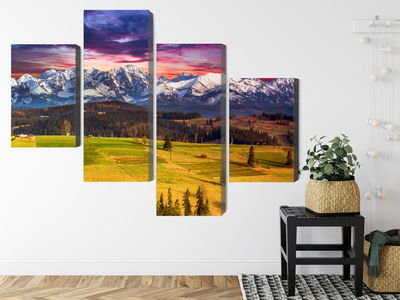 Ljuddämpande tavla - Landscape with the polish