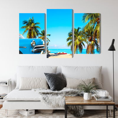 Ljuddämpande tavla - Varadero beach in cuba