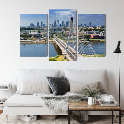 Ljuddämpande tavla - The bridge with the Warsaw