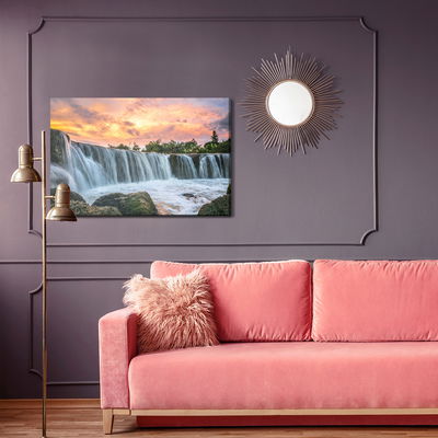 Ljuddämpande tavla - Parigi waterfall in indonesia