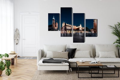 Ljuddämpande tavla - Kraków's cloth hall and st.