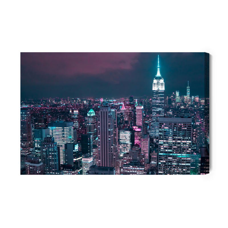 Ljuddämpande tavla - New York by night