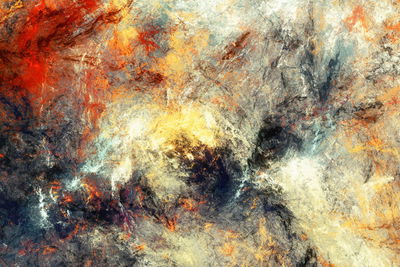 Ljuddämpande tavla - Abstract stains